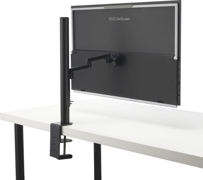 Монітор портативний Asus 27" ZenScreen MB27ACF HDMI, USB-C, MM, IPS, 2560x1440, 100Hz, sRGB 99%, AdaptiveSync, Pivot, C-Clamp Arm
