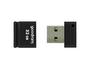 Флеш-накопичувач USB2.0 32GB GOODRAM UPI2 (Piccolo) Black (UPI2-0320K0R11) UPI2-0320K0R11 фото