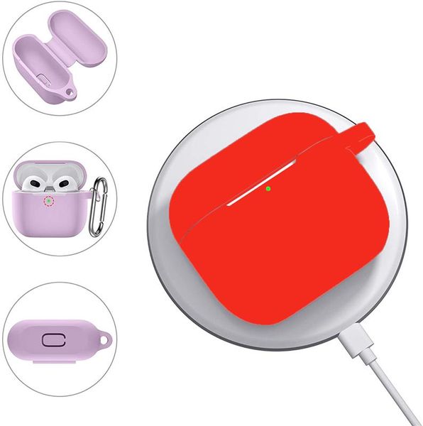 Чохол для навушників BeCover для Apple AirPods (3nd Gen) Red (707186) 395313 фото