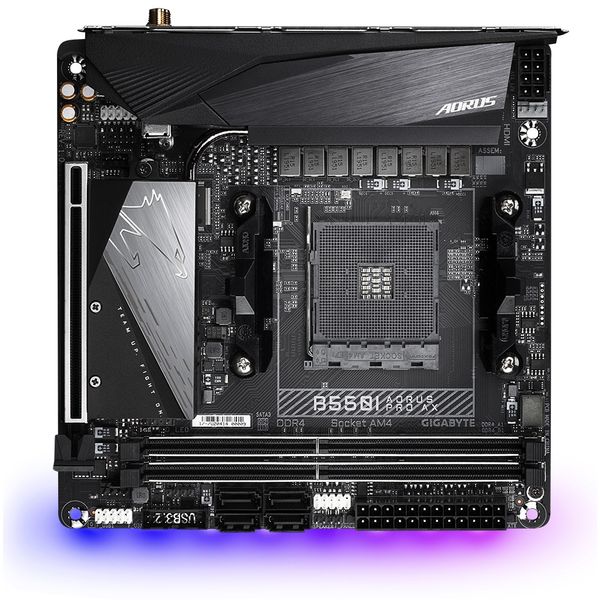 Материнська плата Gigabyte B550I Aorus Pro AX Socket AM4 B550I AORUS PRO AX фото