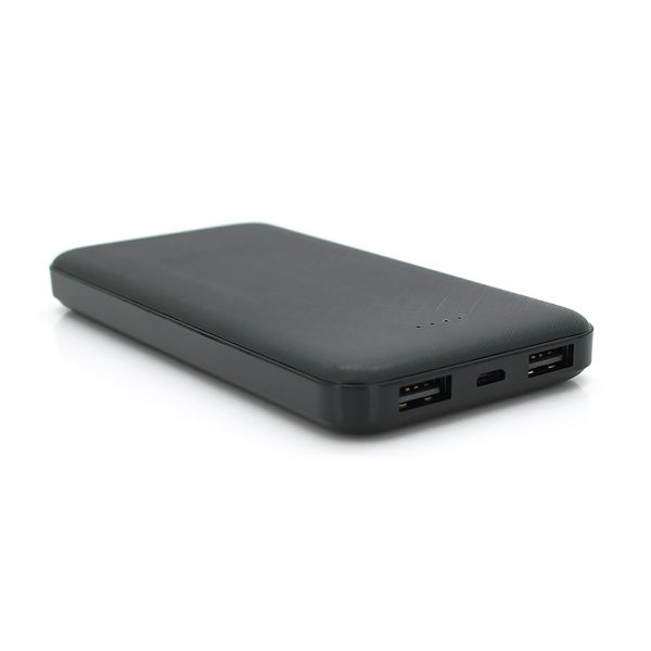 Універсальна мобільна батарея Voltronic ASONIC AS-P10 10000mAh, Output 2USB, Black (ASONIC AS-P10/29359) ASONIC AS-P10/29359 фото