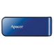 Флеш-накопичувач USB 64GB Apacer AH334 Blue (AP64GAH334U-1) AP64GAH334U-1 фото 3