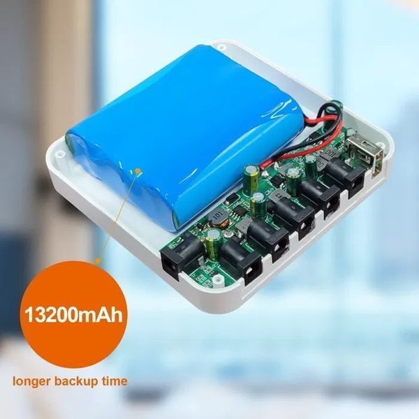 ДБЖ для роутера WGP UPS 203 на 13200 mAh 5V-19V