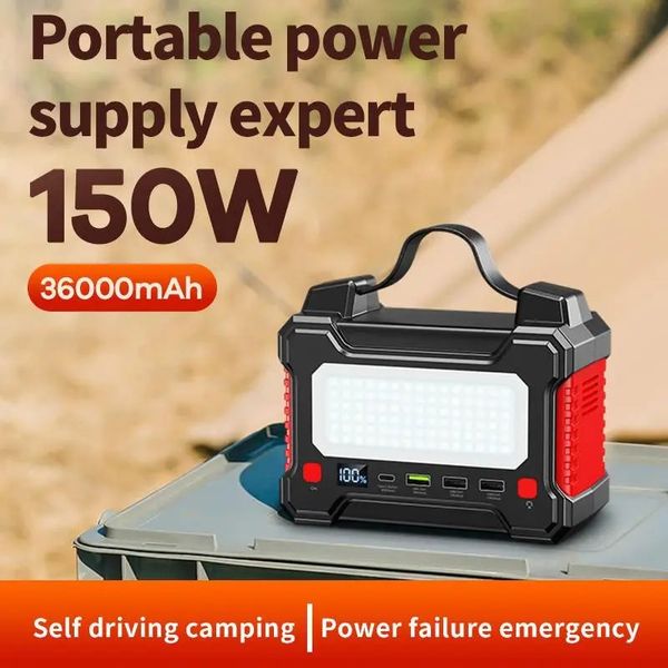 Зарядна станція Remax RPP-325 Tank Series 150W 36000mAh Black-Red (6954851243069) 6954851243069 фото