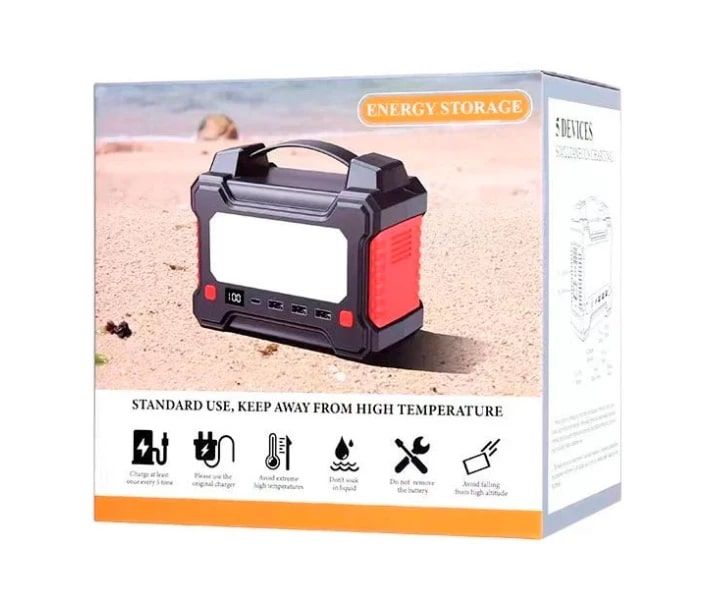 Зарядна станція Remax RPP-325 Tank Series 150W 36000mAh Black-Red (6954851243069) 6954851243069 фото