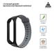 Ремінець Armorstandart Sport Silicone для Xiaomi Mi Band 3 Black/Grey (ARM54514) ARM54514 фото 2