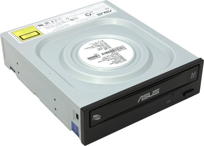 Оптичний привід DVD+/-RW Asus DRW-24D5MT/BLK/B/AS (90DD01Y0-B10010) Black DRW-24D5MT/BLK/B/AS фото