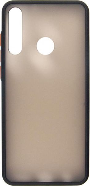 Чохол-накладка Dengos Matt для Huawei Y6p Black (DG-TPU-MATT-54) DG-TPU-MATT-54 фото