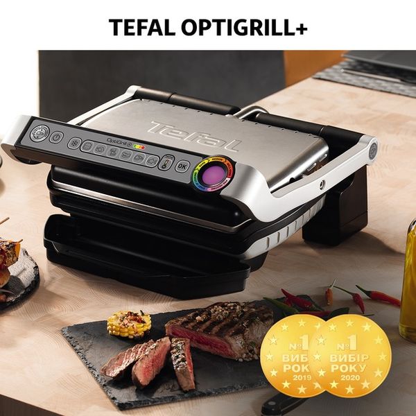 Гриль Tefal OptiGrill+ GC712D 209452 фото