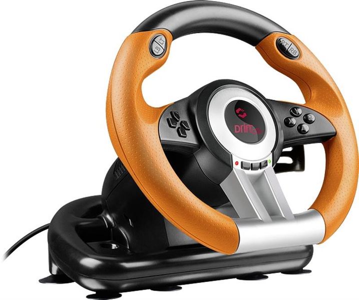 Кермо Speed Link Drift O. Z. Racing Wheel (SL-6695-BKOR-01) Black/Orange SL-6695-BKOR-01 фото