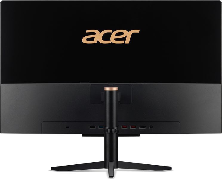 Комп'ютер персональний моноблок Acer Aspire C24-1600 23.8" FHD, Intel P N6005, 8GB, F256GB, UMA, WiFi, кл+м, Lin, чорний