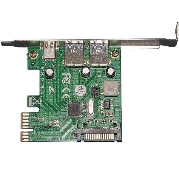 Контролер Frime NEC720202 (ECF-PCIEtoUSB007.LP) PCI-E-2xUSB3.0+USB3.0 Type-C ECF-PCIEtoUSB007.LP фото