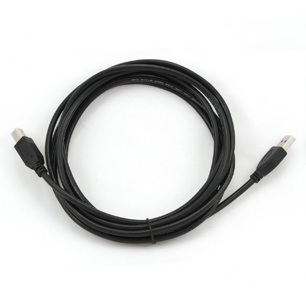 Кабель Cablexpert USB - USB Type-B V 2.0 (M/M), 1.8 м, чорний (CCP-USB2-AMBM-6) CCP-USB2-AMBM-6 фото