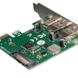 Контролер Frime NEC720202 (ECF-PCIEtoUSB007.LP) PCI-E-2xUSB3.0+USB3.0 Type-C ECF-PCIEtoUSB007.LP фото 6