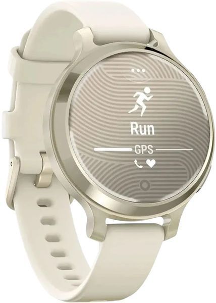 Смарт-годинник Garmin Lily 2 Active Lunar Gold with Bone Silicone Band (010-02891-50)