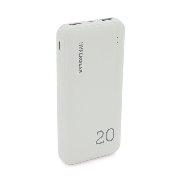 Універсальна мобільна батарея Hypergear 20000mAh Fast Charge White (Hypergear-15460/29509) Hypergear-15460/29509 фото