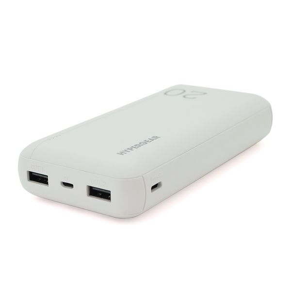 Універсальна мобільна батарея Hypergear 20000mAh Fast Charge White (Hypergear-15460/29509) Hypergear-15460/29509 фото