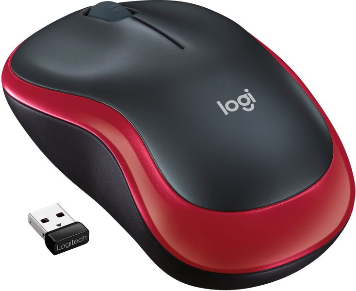 Миша бездротова Logitech M185 Red (910-002240) 910-002240 фото