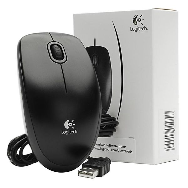 Миша Logitech B100 Black (910-003357) 910-003357 фото