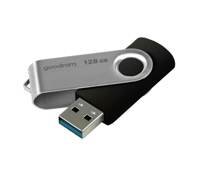 Флеш-накопичувач USB3.2 128GB Goodram UTS3 (Twister) Black (UTS3-1280K0R11) UTS3-1280K0R11 фото