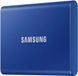 Накопичувач зовнішній SSD 2.5" USB 1.0TB Samsung T7 Indigo Blue (MU-PC1T0H/WW)