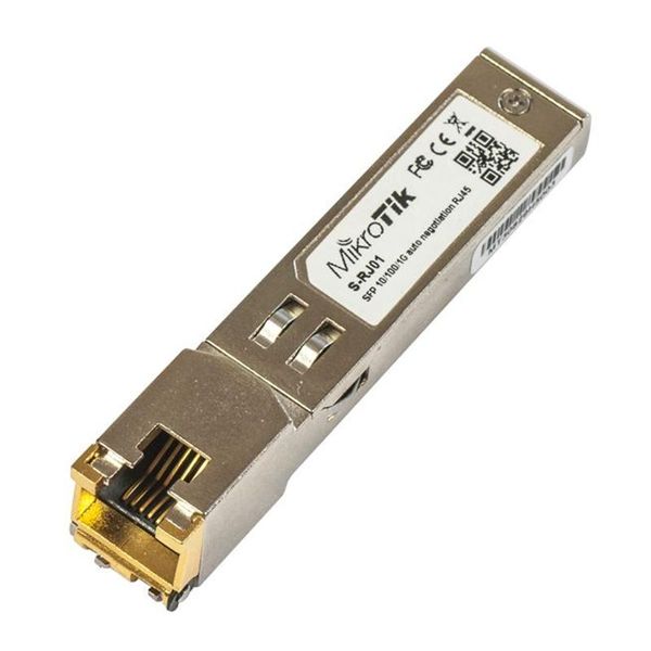 Модуль SFP Mikrotik S-RJ01 (SFP to RJ-45) S-RJ01 фото