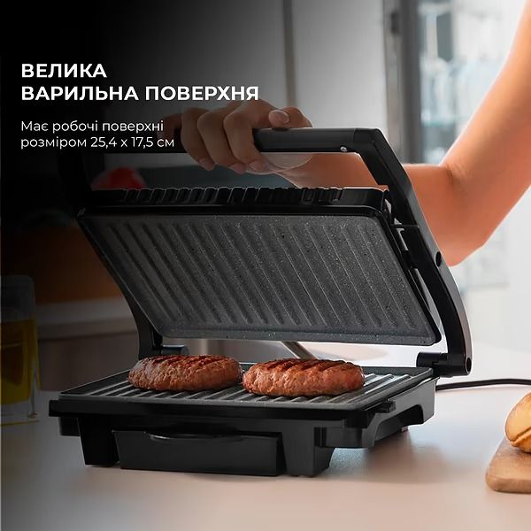 Гриль Cecotec Rock`nGrill Dark 1000 (CCTC-03000) CCTC-03000 фото