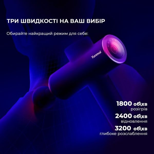 Масажер Yunmai Massage Gun Prime (YMFG-B453) YMFG-B453 фото