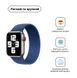 Ремінець Armorstandart Braided Solo Loop для Apple Watch 42mm/44mm/45mm/49mm Atlantic Blue Size 10 (172 mm) (ARM58080)