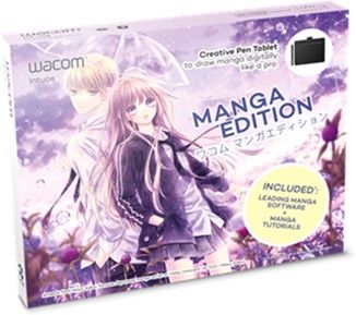 Графічний планшет Wacom Intuos S Bluetooth Black Manga (CTL-4100WLK-M) CTL-4100WLK-M фото