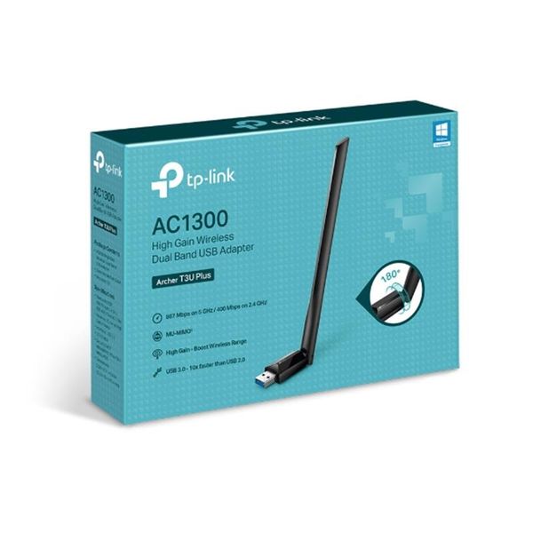 Бездротовий адаптер TP-Link Archer T3U Plus Archer T3U Plus фото