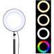 Кільцева USB RGB LED-лампа Zomei RGB108 8" + штатив 0.45 м (RGB108) RGB108 фото 7