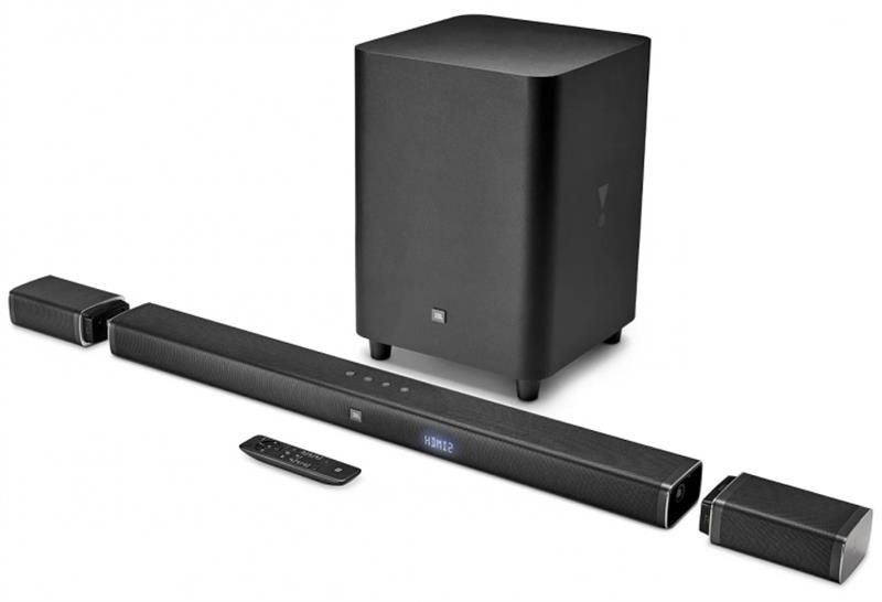 Саундбар JBL Bar 5.1 Black (JBLBAR51BLKEP) JBLBAR51BLKEP фото