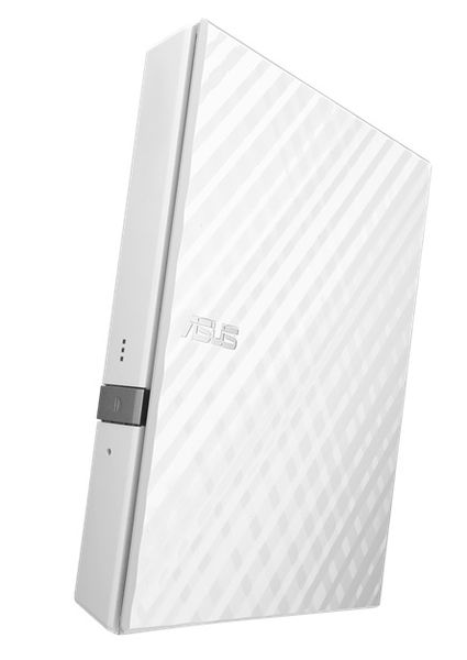 Привід DVD+/-RW Asus SDRW-08D2S-U LITE/DWHT BOX, USB 2.0, White SDRW-08D2S-ULITE/WHITE/AS фото