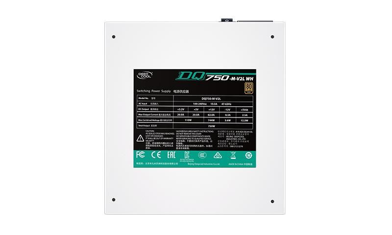 Блок живлення DeepCool DQ750M WH (DQ750-M-V2L WH) 750W DQ750-M-V2L WH фото