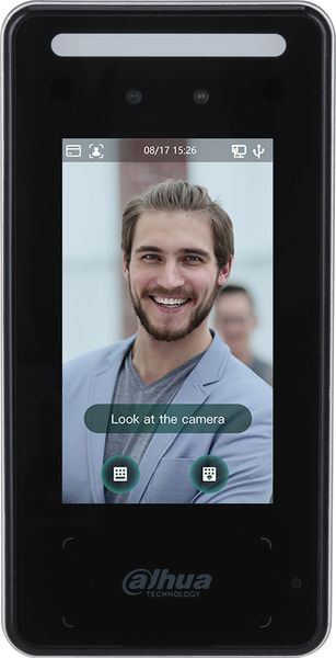 Термінал обліку робочого часу з функцією розпізнавання облич Dahua DHI-ASI6213J-MW DHI-ASI6213J-MW фото