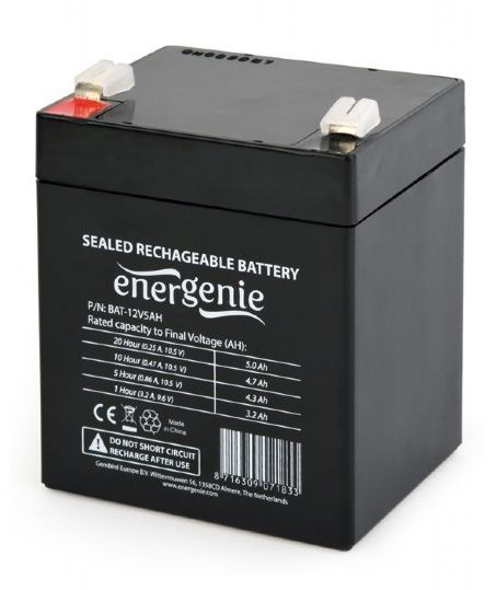 Акумуляторна батарея EnerGenie 12V 5AH (BAT-12V5AH) AGM BAT-12V5AH фото