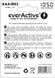 Акумулятор everActive AAA/HR03 Ni-MH 1050mAh BL 4шт EVHRL03-1050 фото 2