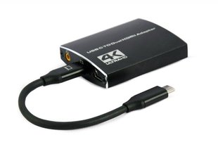 Адаптер Cablexpert USB Type-C - 2xHDMI + 3.5 мм (M/F) Black (A-CM-HDMIF2-01) A-CM-HDMIF2-01 фото