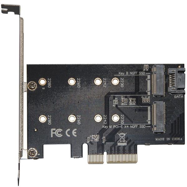 Контролер Frime (ECF-PCIEtoSSD001.LP) PCI-E-M.2 (B&M Key) NGFF ECF-PCIEtoSSD001.LP фото