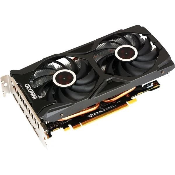 Відеокарта Inno3D GeForce RTX 2060 6GB GDDR6 Twin X2 (N20602-06D6-1710VA15L) Refurbished 2145219425 фото