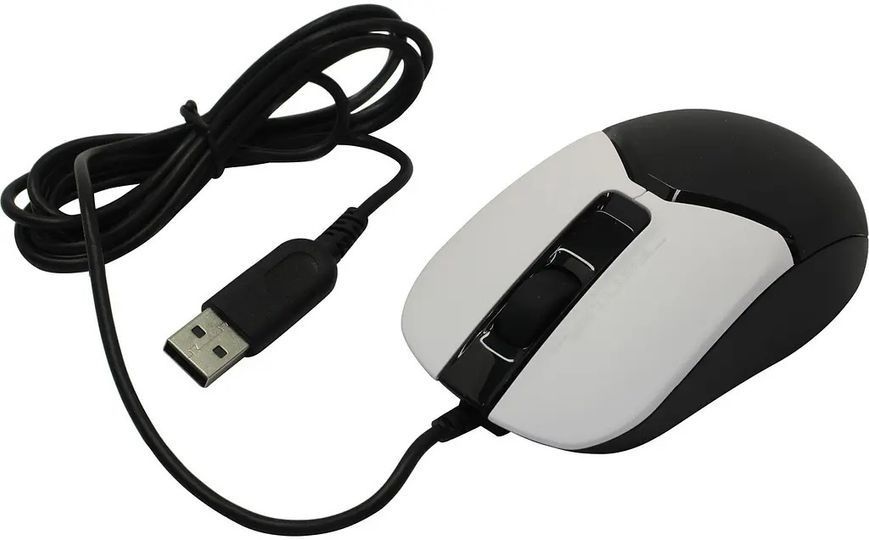Миша A4Tech Fstyler FM12 Panda Black