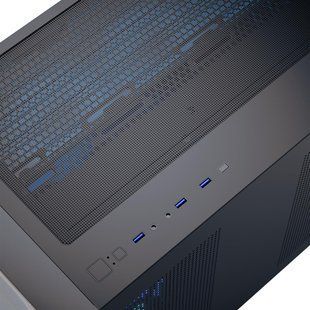 Корпус AeroCool P300C-G-BK-v1 (ACCS-PN02033.11) Black без БЖ