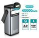 Універсальна мобільна батарея Romoss PMT40 40000mAh Black (PMT40-182-2133H)