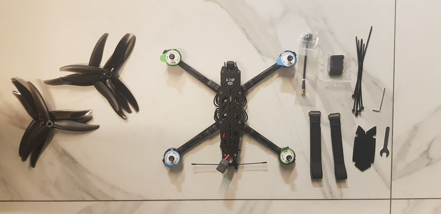 ФПВ дрон FPV Квадрокоптер G-7 (Stack:50A, VTX 5,8GHz 2,5W ELRS: 915Mhz) id_46432 фото