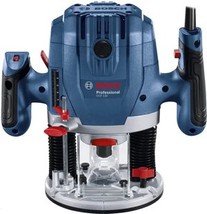 Bosch Фрезер GOF 130, 1300Вт, цанга 6 та 8мм, 11000-28000об•хв, 3.5кг