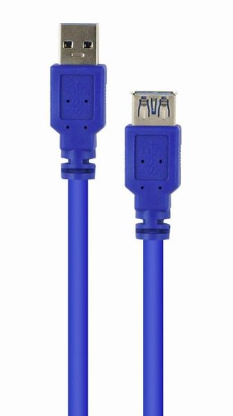 Кабель подовжувач USB 3.0 - 3м AM/AF синій 1154 фото