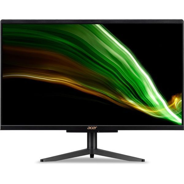 Комп'ютер персональний моноблок Acer Aspire C24-1600 23.8" FHD, Intel С N4505, 8GB, F256GB, UMA, WiFi, Lin, чорний
