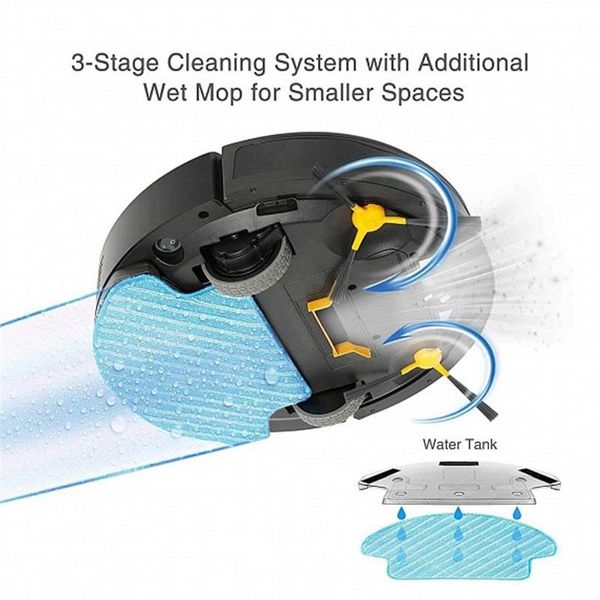 Тканина для чищення Ecovacs Advanced Wet/Dry Cleaning Cloths для Deebot DN78 (D-S683) D-S683 фото