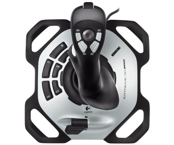 Джойстик Logitech Extreme 3D Pro (942-000031) чорно-білий USB 72559 фото